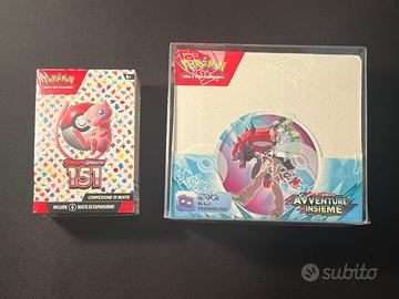 Pokemon 151 e Avventure Insieme Bundle