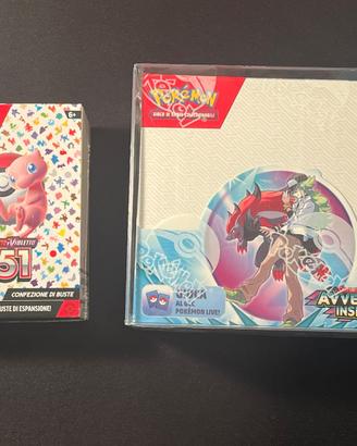 Pokemon 151 e Avventure Insieme Bundle