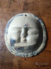 Maschera Pietra Saponaria Somalia Artigianale