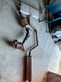 Scarico completo golf 7,5 gti