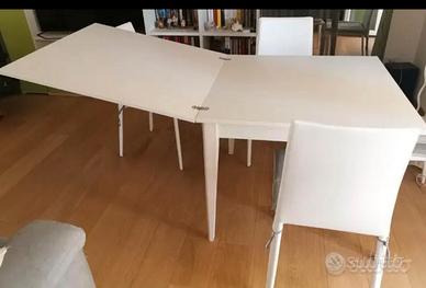 Tavolo in noce bianco