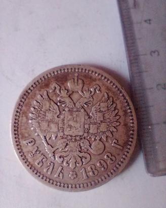 Vecchie monete d'argento