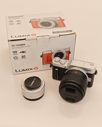 Panasonic Lumix DC-GX880K + 25mm f/1.7 + Borsa