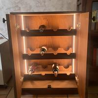 mobiletto porta vino