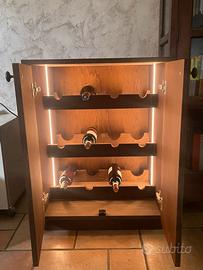 mobiletto porta vino