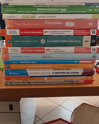 libri scuola alberghiero Gioberti Roma