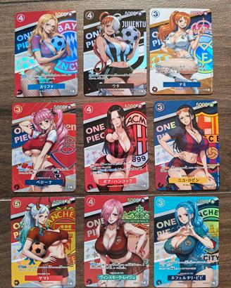 Carte One Piece Serie UEFA Football