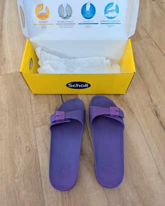 Ciabatte donna Scholl Bahia 1 strap 38 viola
