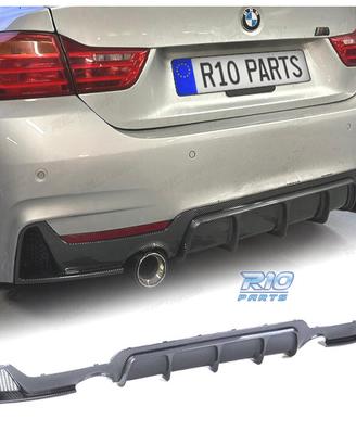 DIFFUSORE BMW F32 F33 F36 LOOK M PERFORMANCE CARBO