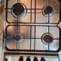 Piano cottura a gas 4 fuochi 