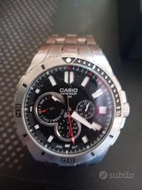 Casio MTD‑1060 acciaio – nuovo mai usato