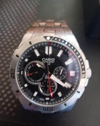 Casio MTD‑1060 acciaio – nuovo mai usato