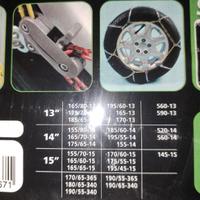 catene da neve ultrasottili Lampa