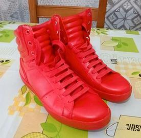 Scarpe Zara High Tops Taglia. 42 (Rosso)