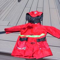 Tuta da pompiere  per carnevale