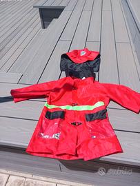 Tuta da pompiere  per carnevale