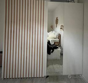 Armadio ante scorrevoli con specchio