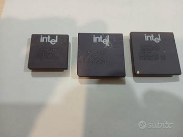 Lotto di processori intel