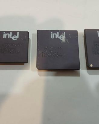 Lotto di processori intel