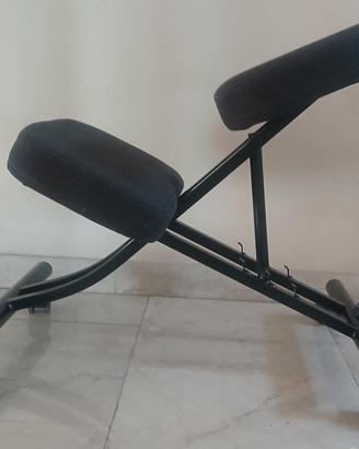 Sedia con appoggio per ginocchia