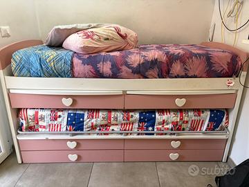 Letto cameretta bambina