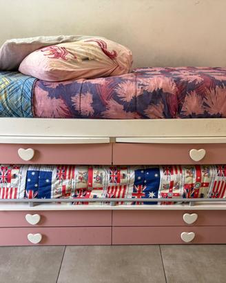Letto cameretta bambina