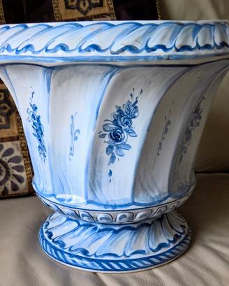 Vaso in ceramica firmato Soravia