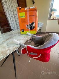 Brevi Dinette: Seggiolino da tavola con schienale