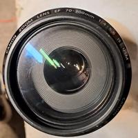 obbiettivo telecamera canon