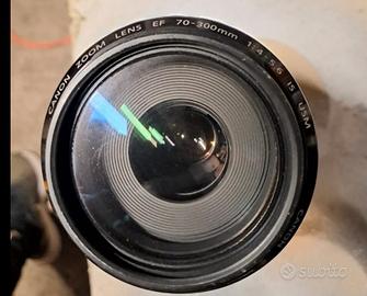 obbiettivo telecamera canon