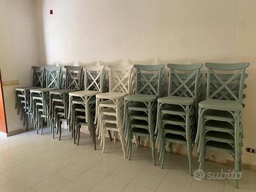 Sedie esterno/interno in polipropilene