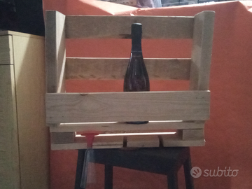 Porta bottiglie pallet