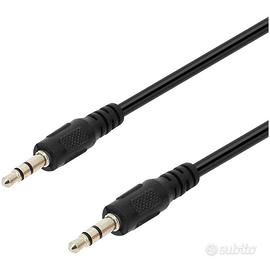 Cavo Audio Jack 3.5mm - Stereo Maschio a Stereo Ma
