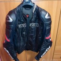 2 giacche pelle moto con protezioni tg 52 