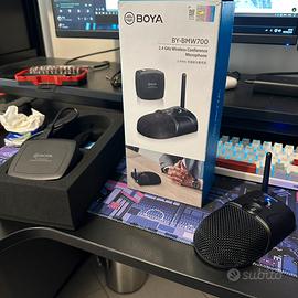 BOYA BY-BMW700 Microfono Wireless Conferenza