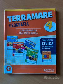 Libro Terramare Geografia 4 Giunti Scuola, nuovo
