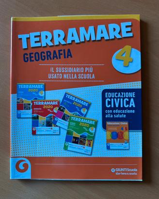 Libro Terramare Geografia 4 Giunti Scuola, nuovo