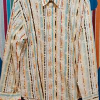 Camicia da uomo hawaiana manica lunga Explorer in 