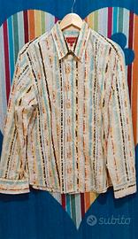 Camicia da uomo hawaiana manica lunga Explorer in 