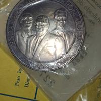 Medaglia Stato Panama Argento 31 gr tiratura 5000