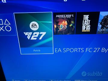 PS4/Playstation 4 Slim con giochi