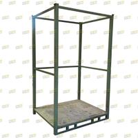 pedane o scaffalature mobili in acciaio