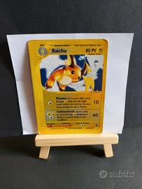 Carta Pokemon Raichu 61/165 reverse Holo ITA