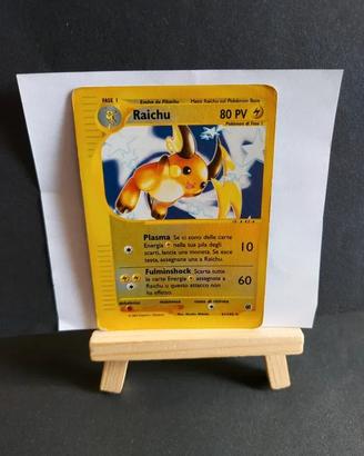Carta Pokemon Raichu 61/165 reverse Holo ITA