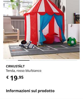 Tenda gioco ikea