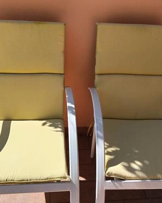 set divanetto e 2 poltrone
