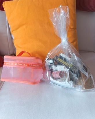 Beauty Sephora con sacchetto pieno di prodotti 