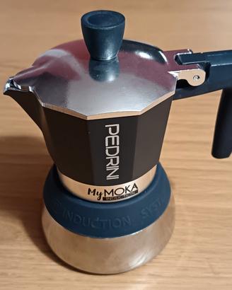 Caffettiera  Pedrini 3 tazze induzione nuova