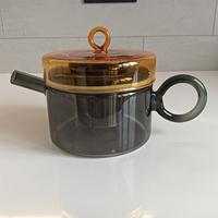 teiera vetro borosilicato design