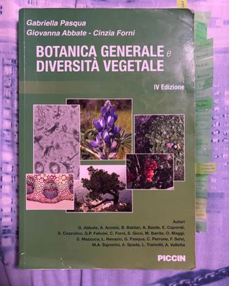 Libro Botanica generale e diversità vegetale